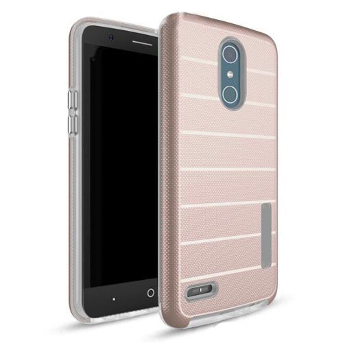 ZTE Blade Z Max Z982 Innovative Hybrid Design Dual Pro Case - ROSE GOLD image 0