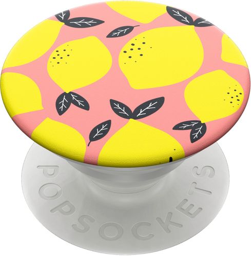 PopSockets PopGrip Cell Phone Grip & Stand - Lemon Drop image 0