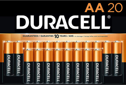 UP&UPBATTERY AA 20 PACK HM/OP/FOS image 0
