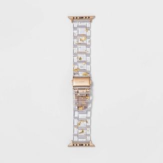 heyday Apple Watch Resin Band-Gold Flakes image 0