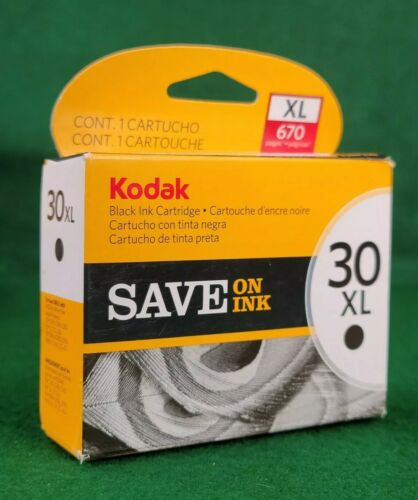 Kodak 30XL (1550532) Black Ink Cartridge New Sealed image 0