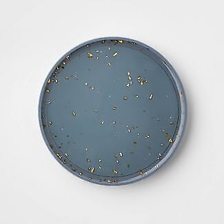 Heyday Qi Wireless Charging Pad 10W - Gray Teal Gold Flakes image 0