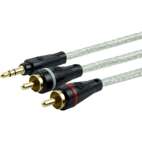 Ge Pro Stereo 33525 "Y" Adapter Cable, 4 Ft 1.2 M USA SELLER image 0