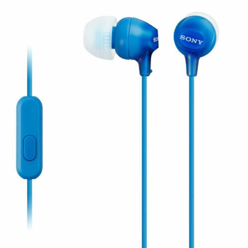 Sony MDREX15LP Earbuds with Mic - Blue image 0