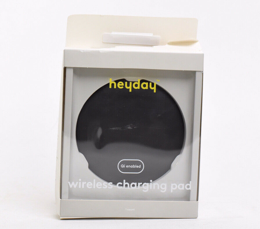 Heyday Wireless Qi Enabled Charging Pad - Black image 0