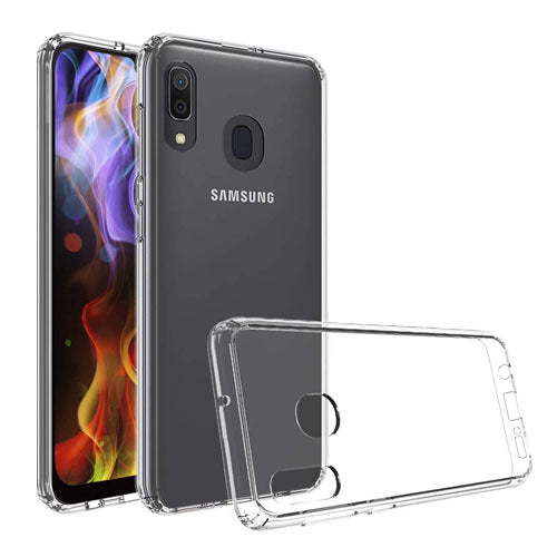 Galaxy A20/A30 Hybrid Case with Air Cushion Technology - CLEAR image 0