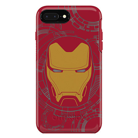 OtterBox Apple iPhone 8 Plus/7 Plus Marvel Symmetry Case - Iron Man image 0