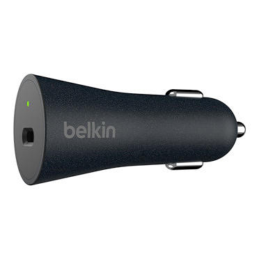 Belkin Boost Charge USB-C Quick Charge 4+ Car Charger - Black image 0