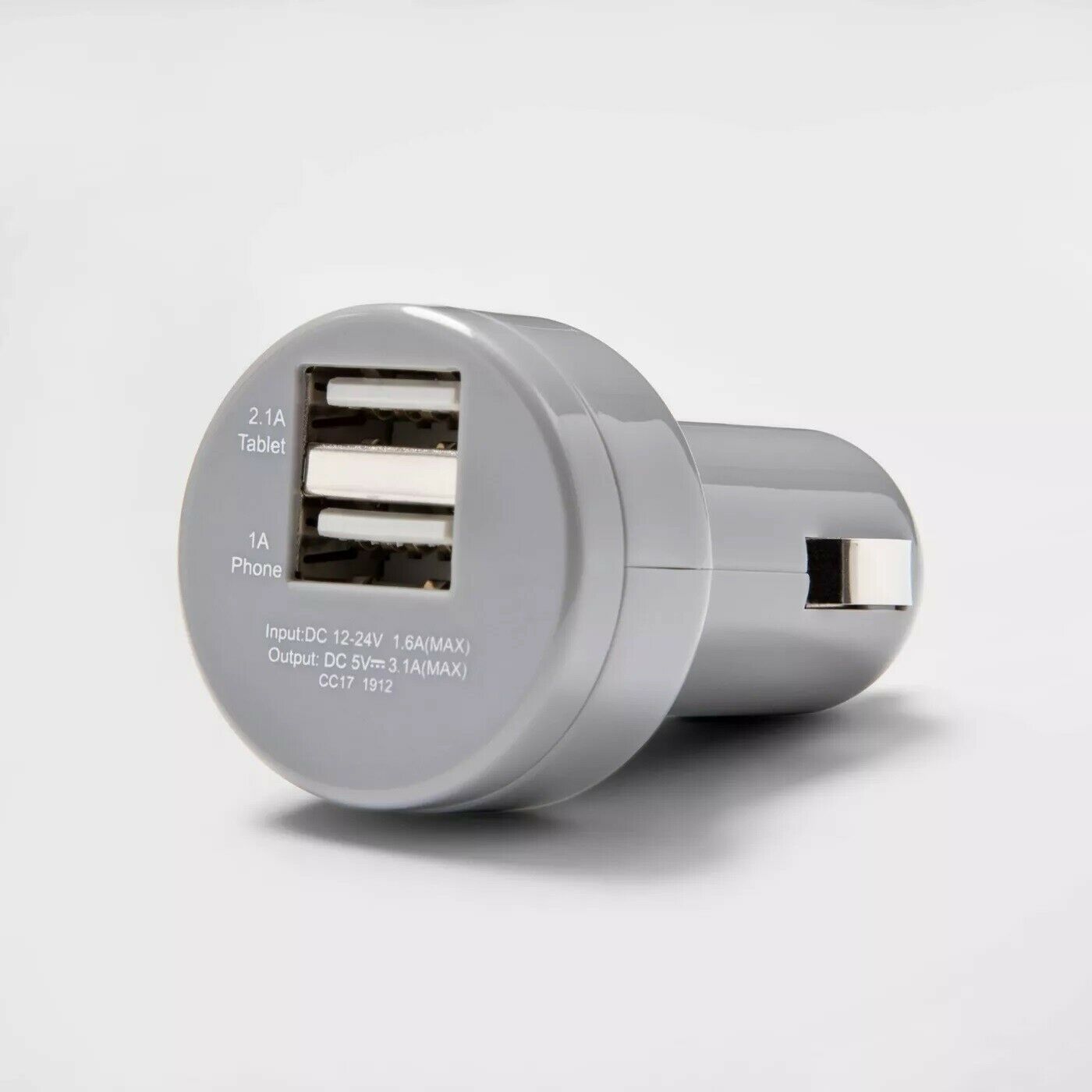 Heyday 2-Port USB High Speed Charging (2.1A/1A) Car Charger Wild Dove image 0