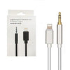 3.3ft Lightning to AUX Cable (WHITE)
