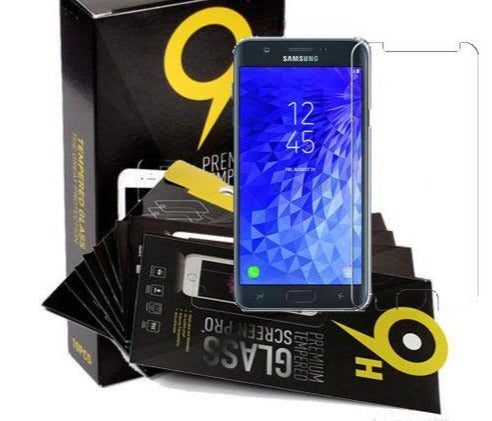 Galaxy J3 (J337) Clear Tempered Glass (Case Friendly/2.5D/1 Pcs) image 0