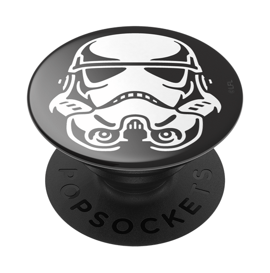 PopSockets PopGrip Cell Phone Grip & Stand - Star Wars Stormtrooper image 0