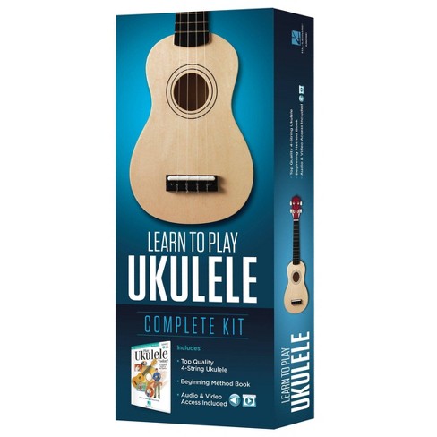 Hal Leonard Learn To Play Ukulele Kit - Washed Wood (274381) image 0