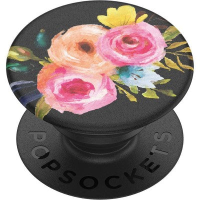 PopSockets PopGrip Cell Phone Grip & Stand - Retro Wild Rose image 0