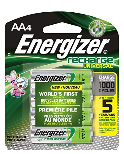 Energizer Recharge Universal AA 4 bateria recargable - Bateria/Pila image 0