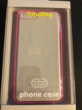 Heyday Apple iPhone 6,7,8 Plus Case - Clear/Pink Pizzazz Bumper image 0