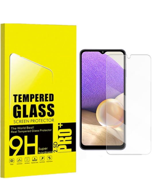 Galaxy A32 (A325/A326) Clear Tempered Glass (2.5D/1 Pcs) image 0