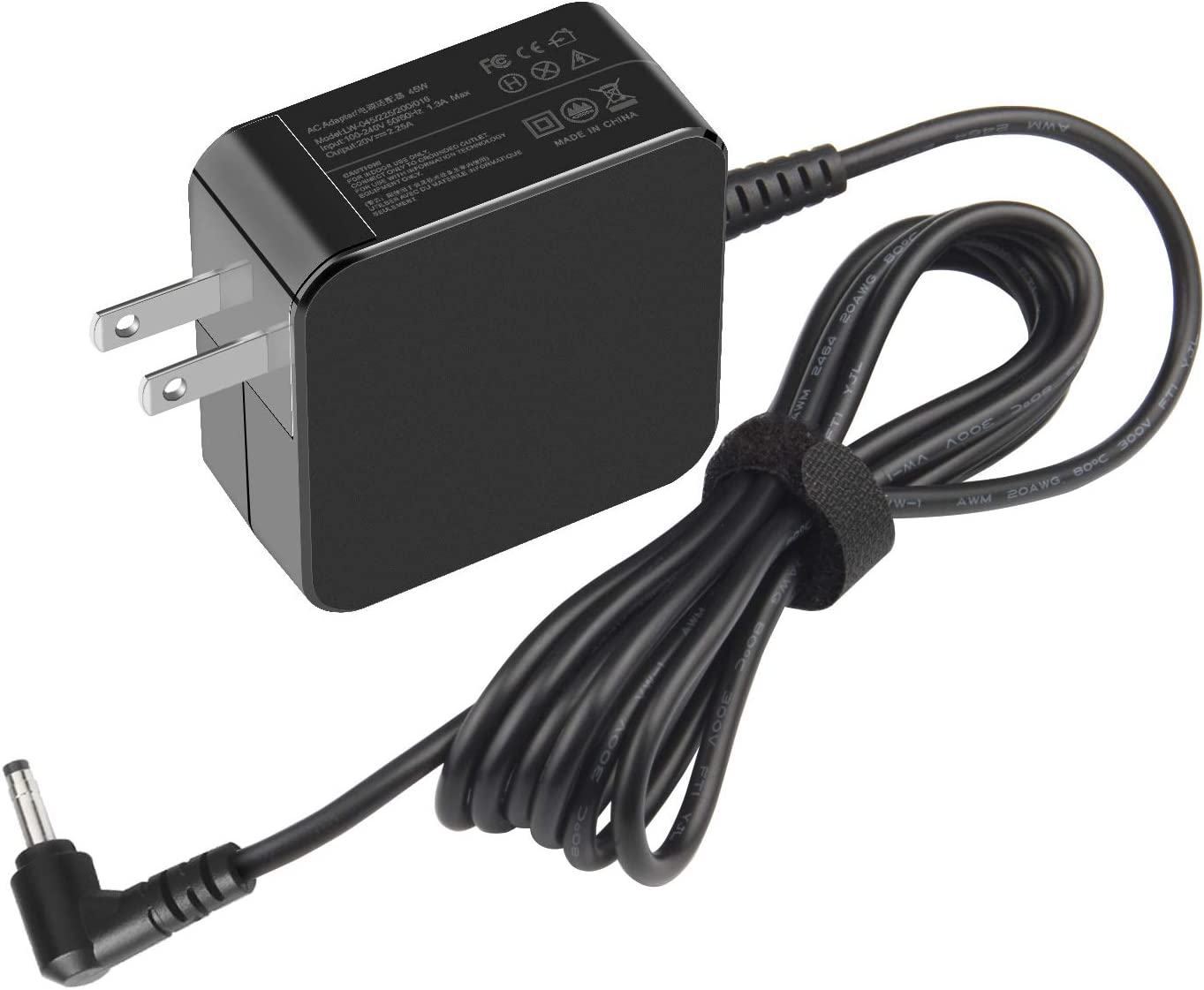 45W (65W) AC Charger for Lenovo IdeaPad 120s 310 320 330 330s510 520 530s 710s ADL45WCC PA-1450-55LL 310-15ABR 310-15IKB 320-15ABR 320-15IAP 330-15ARR 330-15IGM Laptop Power Supply Adapter Cord image 0