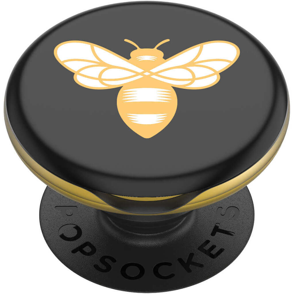 PopSockets PopGrip Lips Cell Phone Grip & Stand - Burt's Bees Marble Honeycomb image 0
