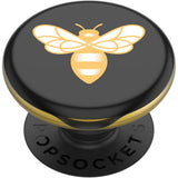 PopSockets PopGrip Lips Cell Phone Grip & Stand - Burt's Bees Marble Honeycomb image 0