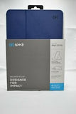 Speck Balance Folio Protective Case for iPad 10.2" - Coastal Blue/Gray image 0