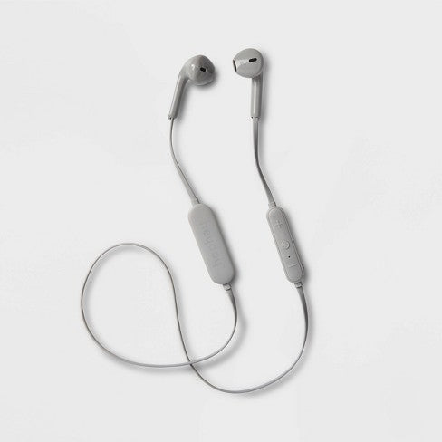 Heyday Bluetooth 5.0 Enabled Wireless Earbuds Grey 8hr Battery image 0