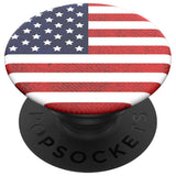 PopSockets PopGrip Cell Phone Grip & Stand - Vintage American Flag image 0