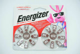 Energizer AZ312DPA-4 EZ Turn & Lock 312 Hearing Aid Batteries Packs / 16 EXP9-23 image 0