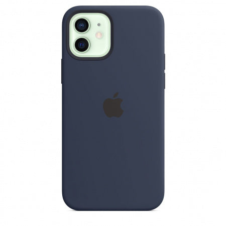 Apple iPhone 12 Pro Silicone Case with MagSafe - Deep Navy image 0