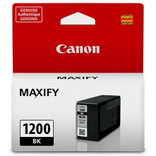 Canon MAXIFY PGI-1200 Black Pigment Ink Tank Reservoir NIB image 0