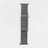 Nylon Apple Watch Band 42/44mm Determined Blue/Captivating Cream - All in Motion image 0