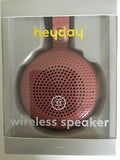 HeydayRound Portable Bluetooth Speaker with Loop - Dusty Coral image 0