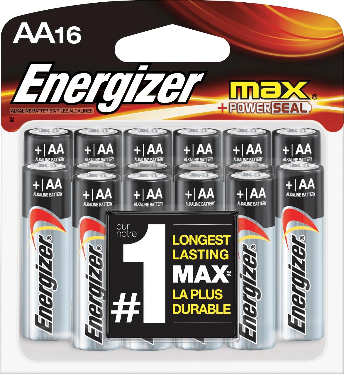 Energizer - Max AA Batteries (16-Pack) image 0
