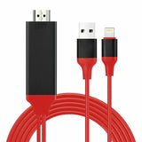 HDMI Mirroring AV Cable iPhone to TV HDTV Adapter iPad iPhone 12 11 X 8 7 6 image 0