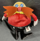 Sonic the Hedgehog 25th Anniversary DR. EGGMAN ROBOTNIK 8" Plush Shiny TOMY image 0