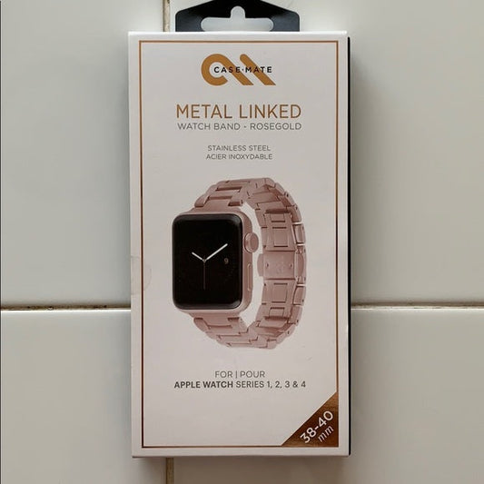 Case-Mate Metal Link Watch Band 38mm - Rose Gold image 0