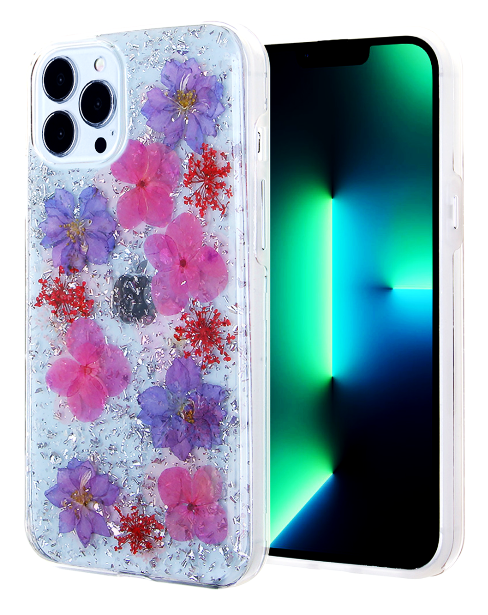 iPhone 13 Pro Real Flower Defender Case - 8 image 0