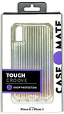 Case-Mate Tough Groove Apple iPhone X / XS Iridescent Grooves image 0