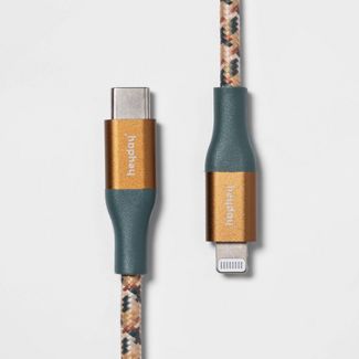 Heyday Lightning to USB-C Braided Cable-Expressive Geo image 0