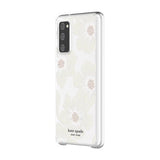 Kate Spade New York Samsung Galaxy S20 FE 5G Phone Case Hollyhock Floral - Cream/Clear image 0