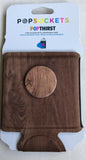 Popsockets PopThirst Wood Grain Oak Can Holder image 0