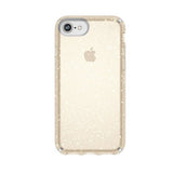 Speck Apple iPhone 8/7/6s/6 Presidio Clear + Glitter Case - Clear (with Gold Glitter) image 0