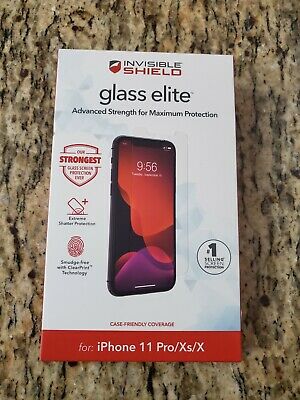 ZAGG Apple iPhone 11 Pro/X/XS InvisibleShield Glass Elite Screen Protector image 0