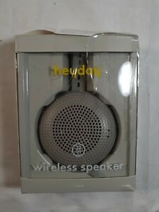 heyday Round Portable Bluetooth Speaker with Loop - Wild Dove image 0