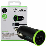 Belkin  2.1A Car Charger Bundle with 4'Wired Lightning Cable image 0
