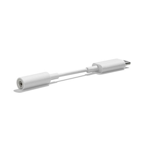 Google USB-C Digital to 3.5mm Headphone Adapter - White image 0