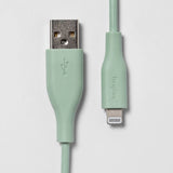 Heyday Charging Cable for iPhone iPad 3ft Cable to USB Green image 0