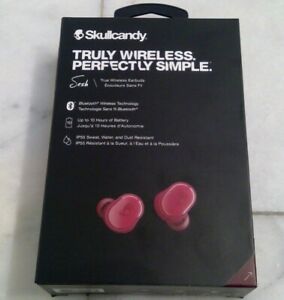 Skullcandy Sesh True Wireless HeadPhonenes - Deep Red image 0