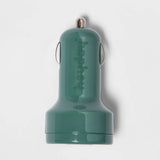 Heyday 2-Port USB Car Charger - Evergreen image 0