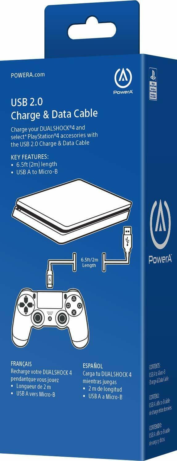 PowerA USB Charging Cable for PlayStation 4 image 0